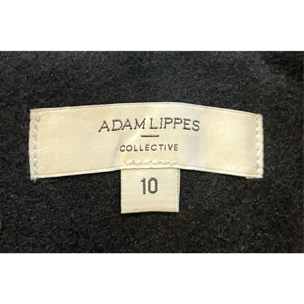 Adam Lippes RTR Design Collective Black Wool Coat - Picture 7 of 8